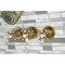 Kingston Brass KBX8133BX Three-Handle Tub and Shower Faucet, Antique Brass KBX8133BX - alternate 5
